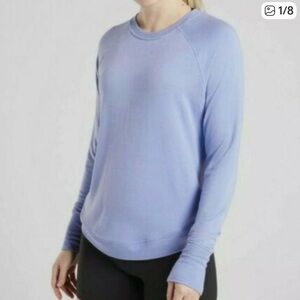 Athleta Mindset periwinkle Long Sleeve sweatshirt